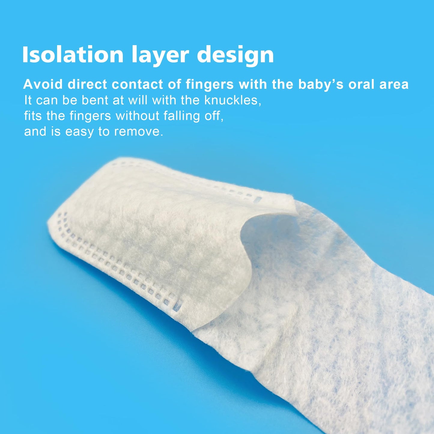 BabyPearl 102PCS Baby Tongue Cleaner – Disposable Newborn Finger Toothbrush for 0-36 Months
