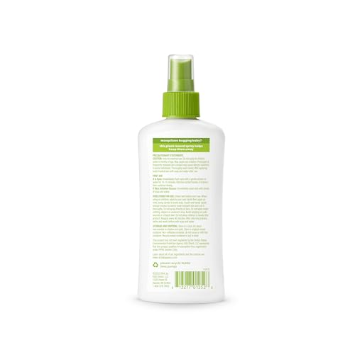 BabyGanics Insect Spray 6oz 2 Pack – Plant & Essential Oils Mosquito Repellent
