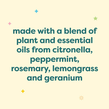 BabyGanics Insect Spray 6oz 2 Pack – Plant & Essential Oils Mosquito Repellent