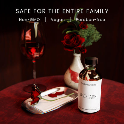 The Magic Scent Baccara Diffuser Oil – Luxury Hotel & Home Scents (16.9 oz / 500 mL)