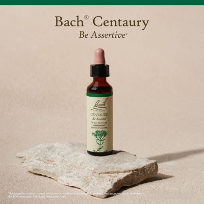 Centaury Bach Original Flower Remedies – Be Assertive (20mL Dropper)