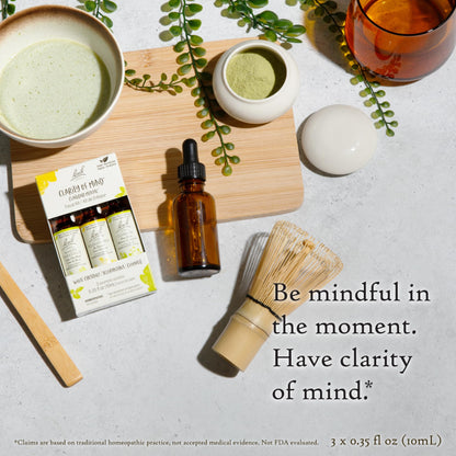 Bach Original Flower Remedies - Clarity Of Mind Trio Kit (Non-Alcohol, 3 x 10mL)