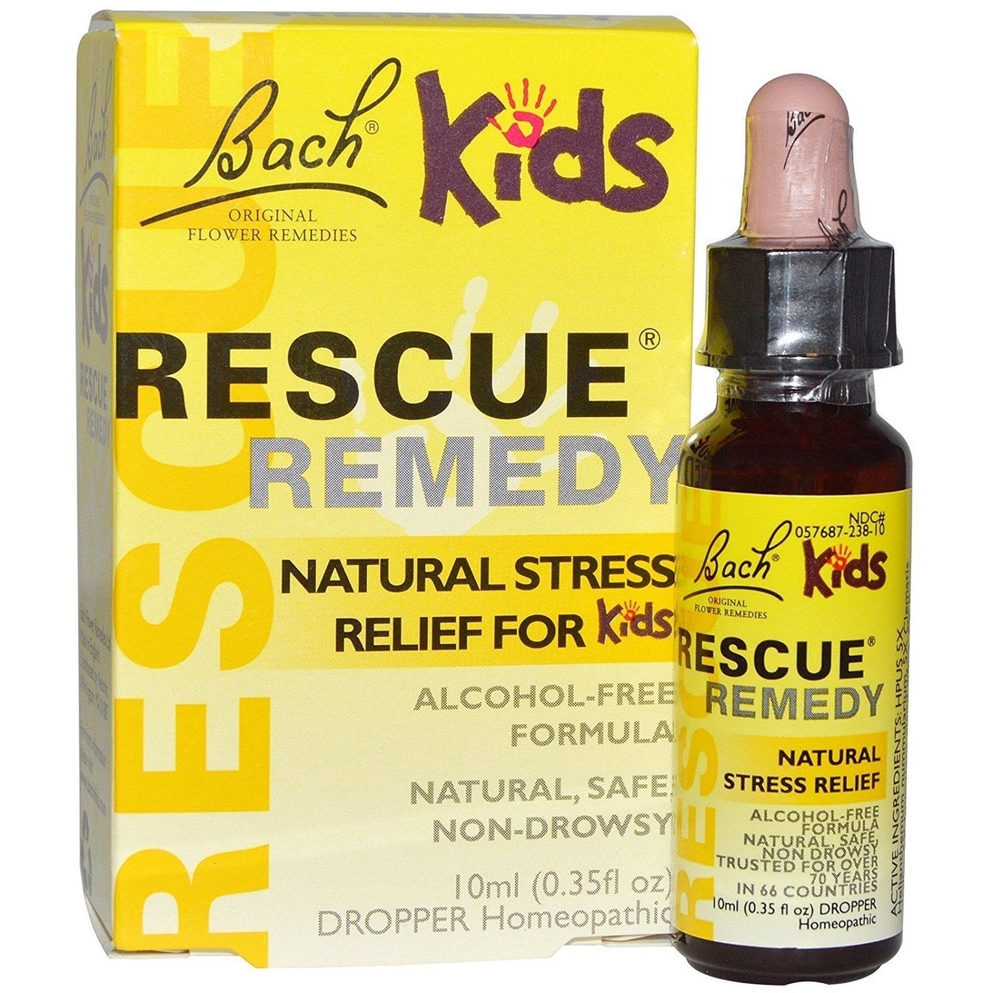 Bach Flower Remedies - Kids Rescue Remedy, 10 ml Pack of 3