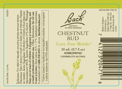 Bach Original Flower Remedies 2-Pack, Break a Habit – Chestnut Bud & Walnut (Vegan, 20mL Dropper x2)