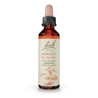 Bach Mimulus - Face Your Fears - 20mL Dropper | Original Flower Remedies