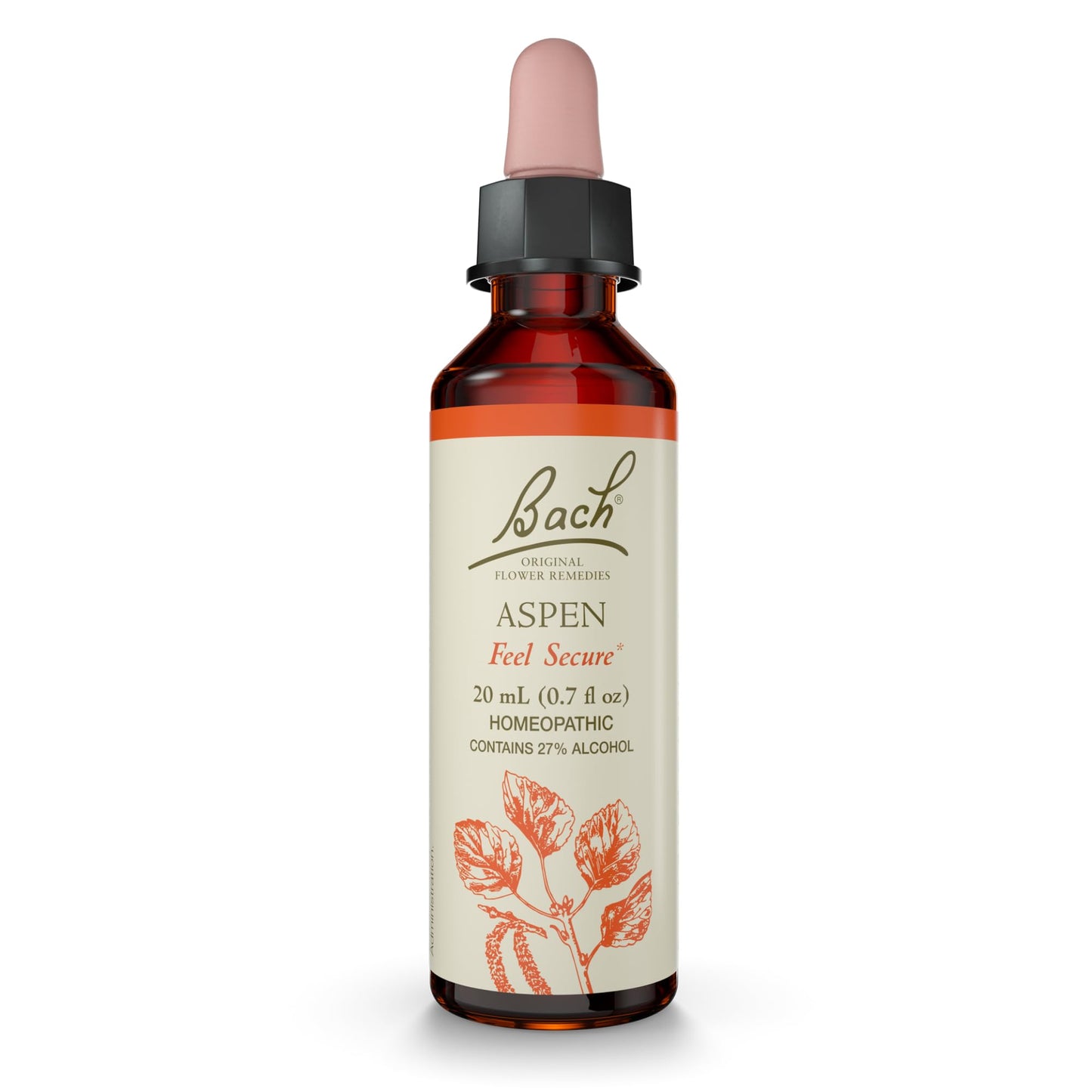 Bach Original Flower Remedies Aspen – Feel Secure – 20mL Dropper