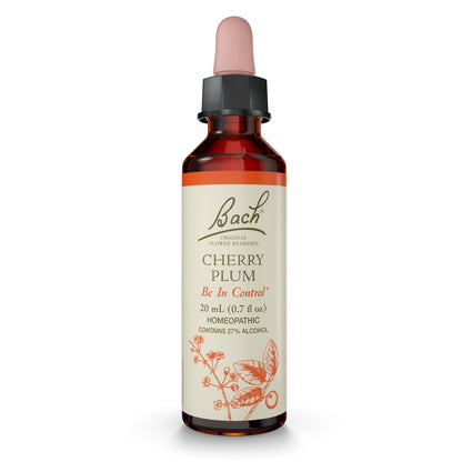 Cherry Plum Bach Original Flower Remedy – Be in Control | 20mL Dropper