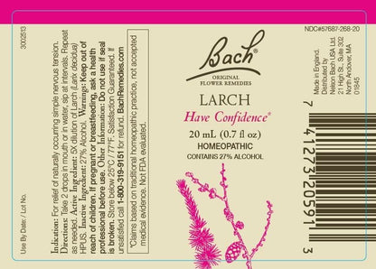Bach Flower Remedies 3-Pack – Be Your Best (Larch, Olive, White Chestnut)