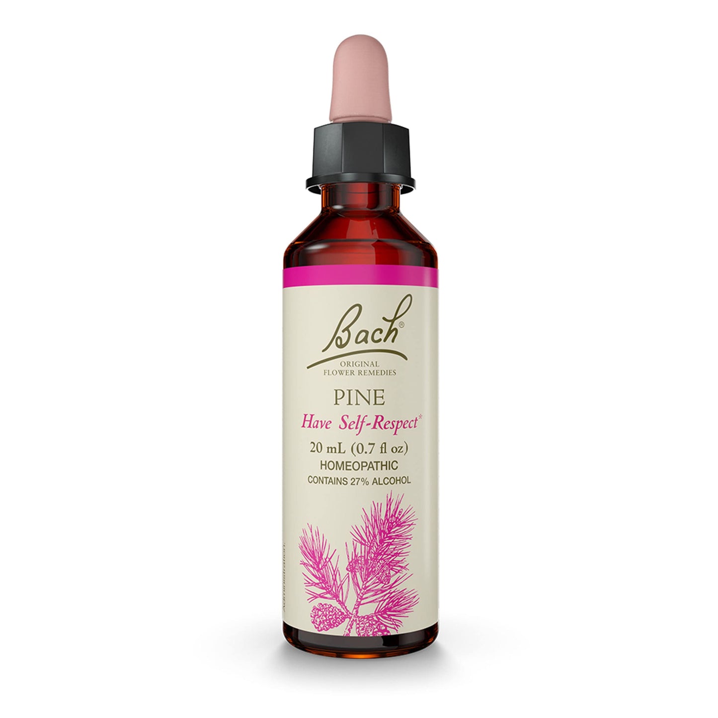 Bach Pine Flower Remedy – Have Self-Respect | 20mL Dropper