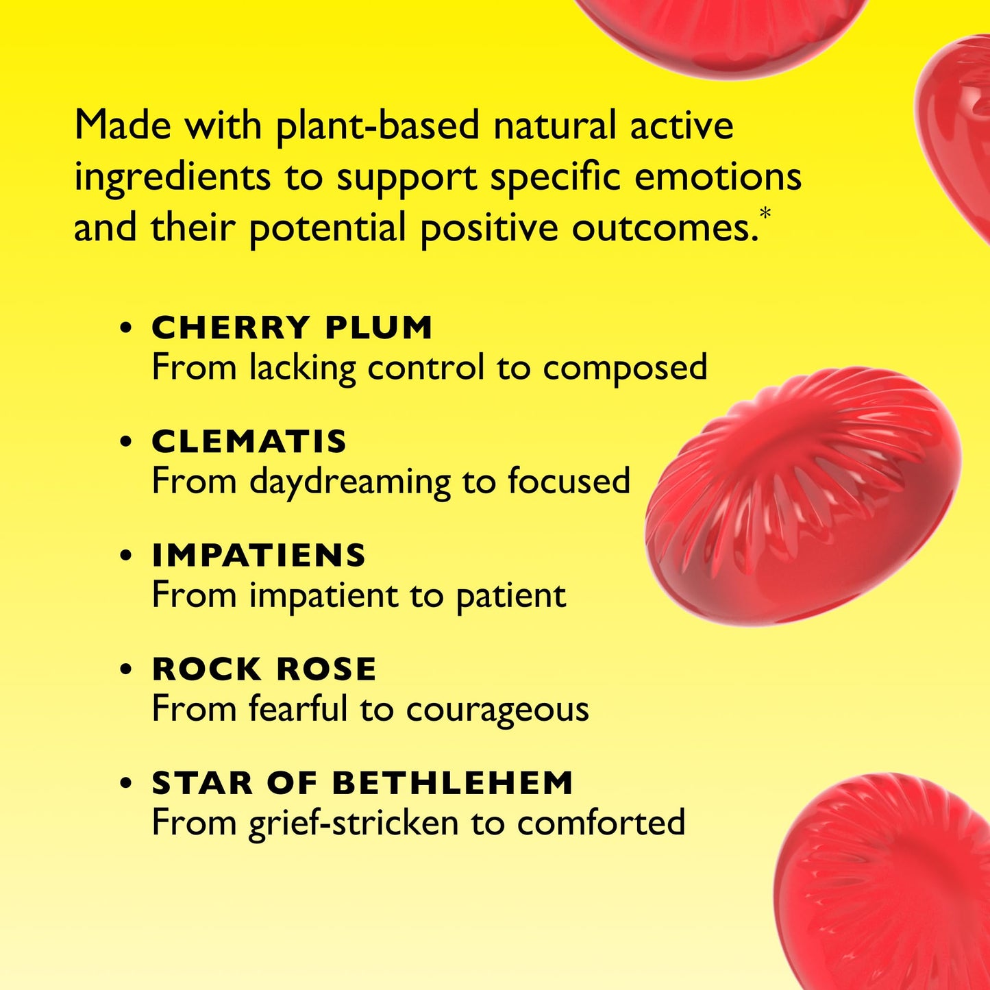 Bach RESCUE PASTILLES Watermelon – 6 Pack | Stress Relief Lozenges