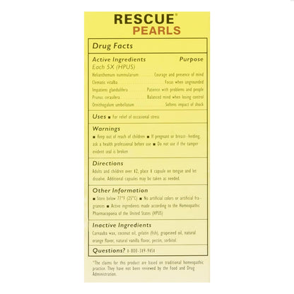 Bach Rescue Pearls Natural Stress Relief – 28 Capsules