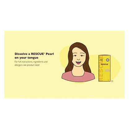 Bach Rescue Pearls Natural Stress Relief – 28 Capsules