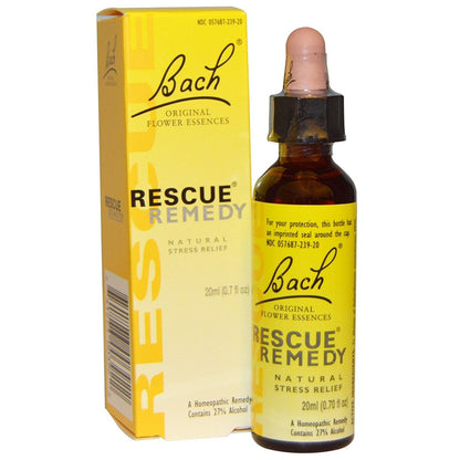 Bach Rescue Remedy ( 2 Pack ) - Flower-Based Wellness Drops | 2 Bottles