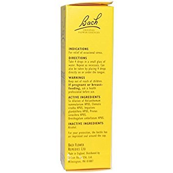 Bach Rescue Remedy ( 2 Pack ) - Flower-Based Wellness Drops | 2 Bottles