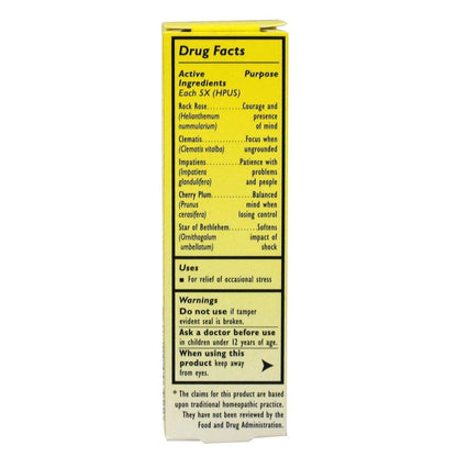Bach Rescue Remedy 20ml | Homeopathic Stress Relief | Vegan