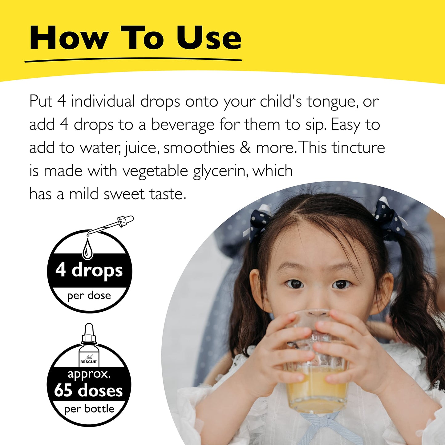 Bach Rescue Remedy Kids Dropper 10mL – Natural Stress Relief (Homeopathic)