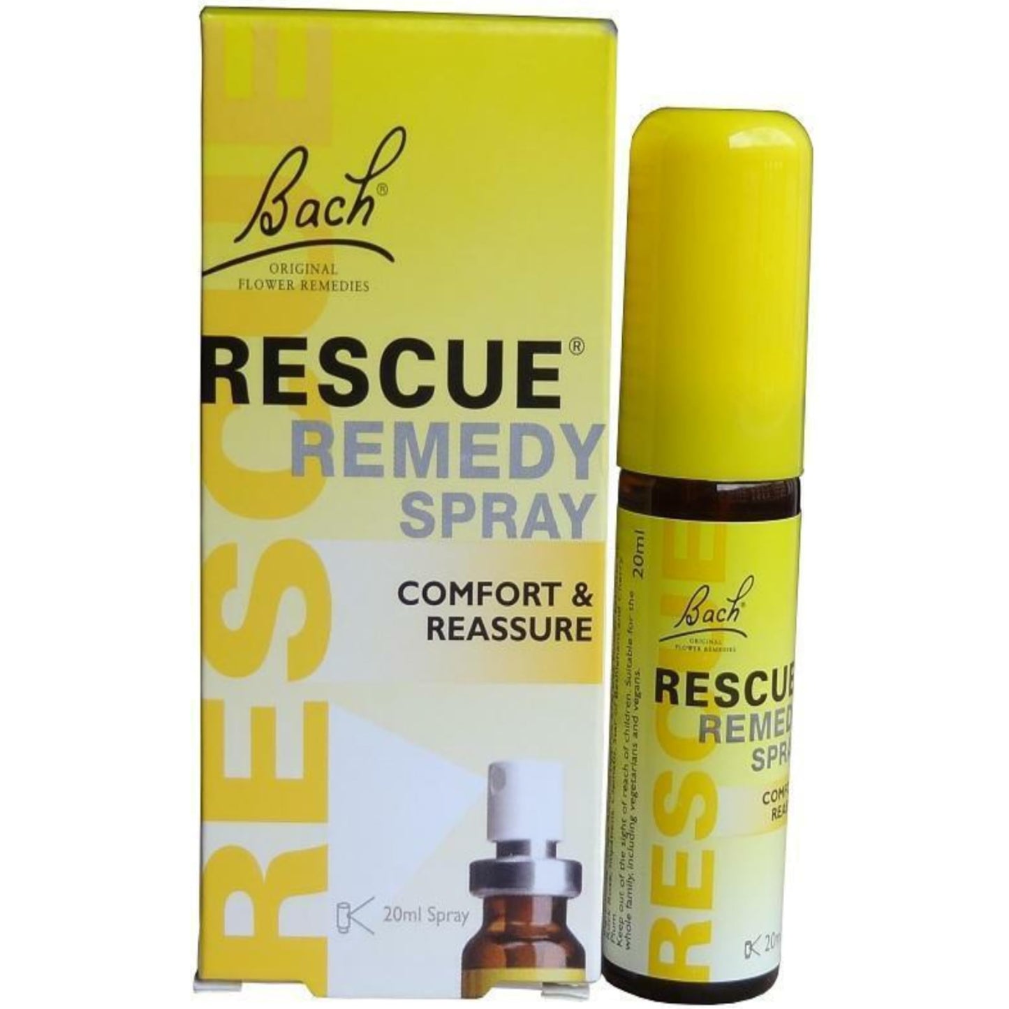 Bach Rescue Remedy Rescue Spray 20 ml - Organic, Non-Aerosol Pump