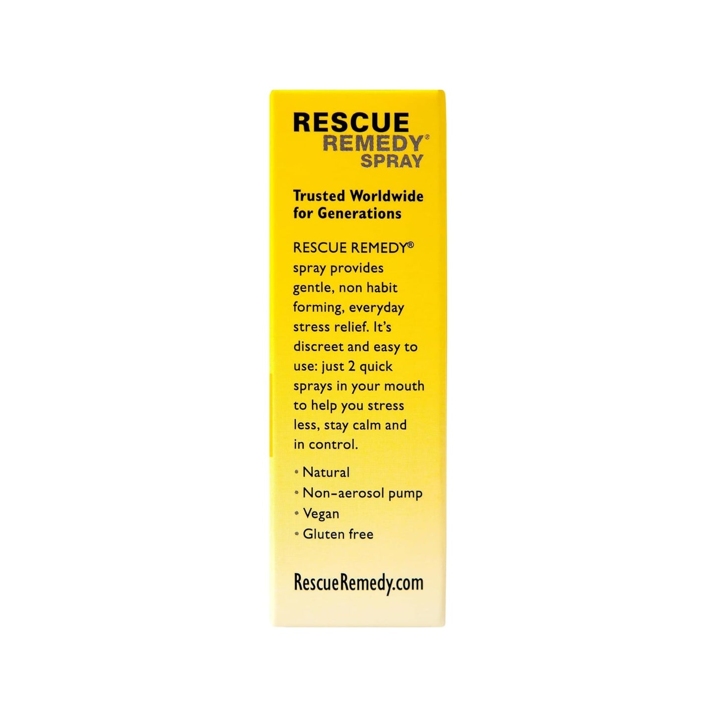Bach Rescue Remedy Spray 0.245 Fl Oz – Homeopathic Calming Spray