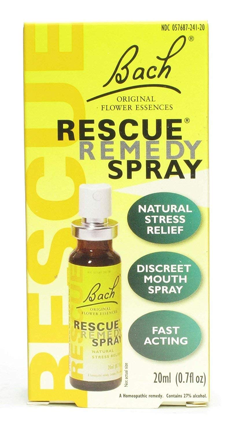BACH Rescue Remedy Spray 20 ml – Homeopathic Stress Relief