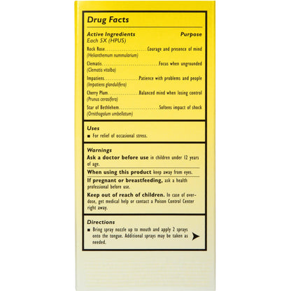 Bach Rescue Remedy Spray - Natural Flower Essence Blend (0.7 fl oz)