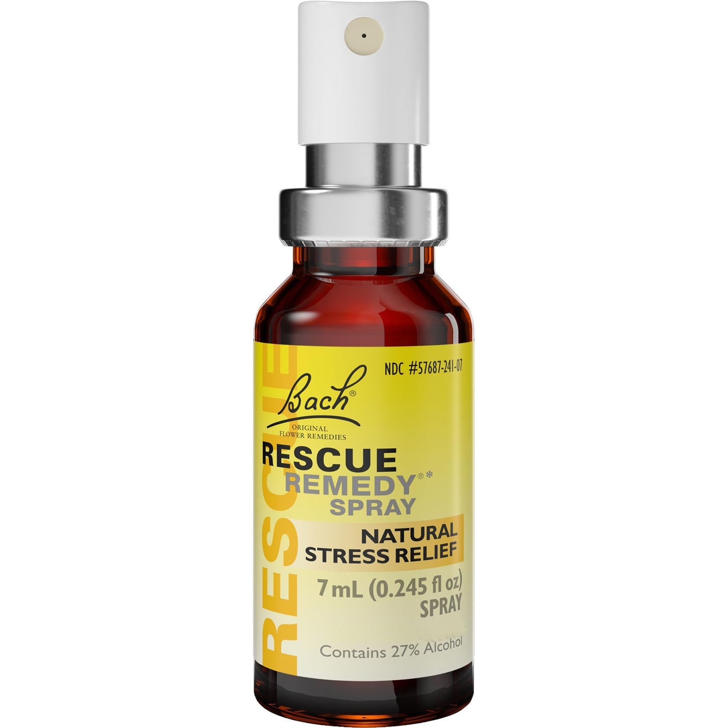 Bach Rescue Remedy Spray 7mL – Natural Stress Relief, Vegan, Gluten & Sugar-Free