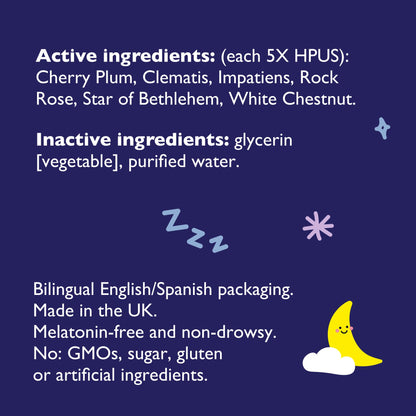 Bach RESCUE Sleep Kids Spray - Melatonin-Free Sleep Aid for Children | 20mL