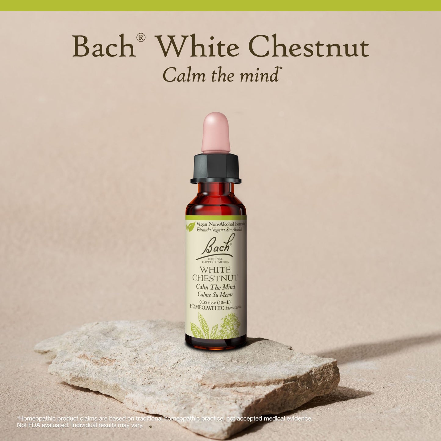Bach White Chestnut (Non-Alcohol) – Calm The Mind | 10mL Dropper