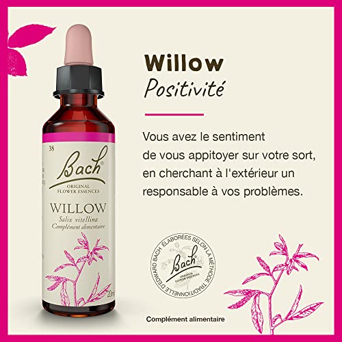 Bach Willow Original Flower Remedies – Forgive & Forget, 20mL Dropper