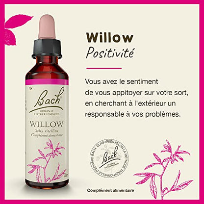 Bach Willow Original Flower Remedies – Forgive & Forget, 20mL Dropper