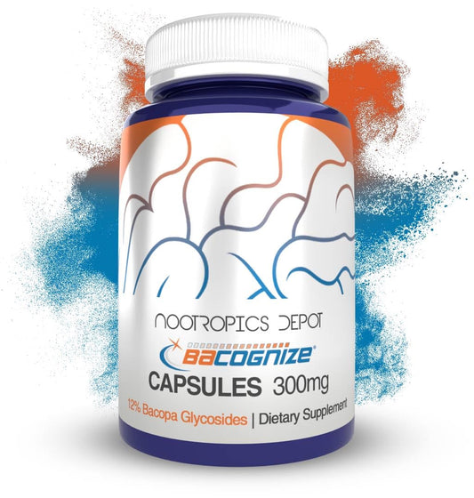 BaCognize Bacopa Monnieri Capsules – 300mg, 240 Count | Nootropic Brain Booster BritishVita | Premium UK Vitamins & Wellness Supplements