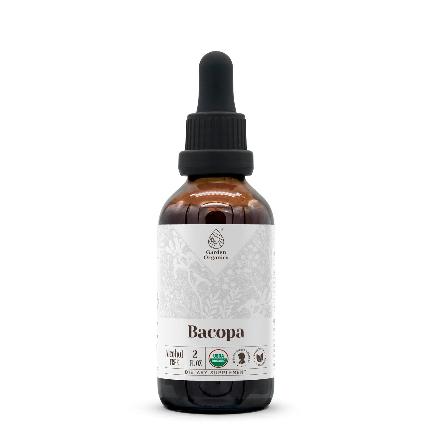 Bacopa USDA Organic – Alcohol-Free Tincture for Cognitive Support