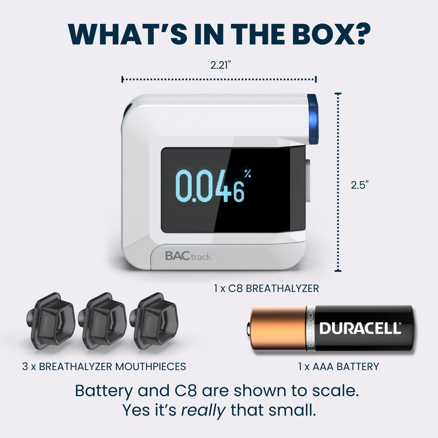 BACtrack C8 Breathalyzer – Pro-Grade Accuracy & Wireless Connectivity