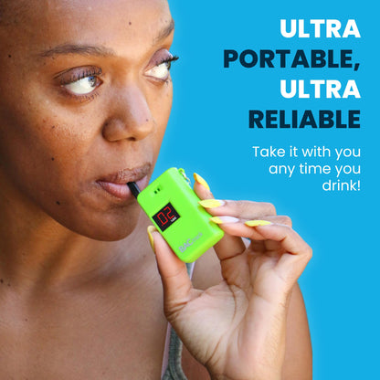 BACtrack Keychain Breathalyzer Green (2 Pack) | Ultra-Portable Pocket Alcohol Tester