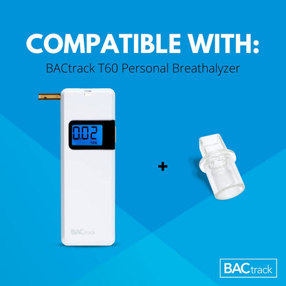 BACtrack Keychain Mouthpieces (20 Count) - Replacement for Keychain, Go, Vio & T60