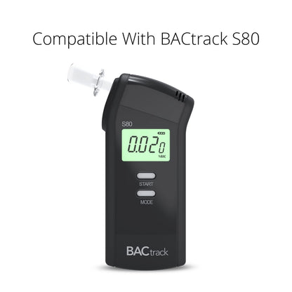 BACtrack Professional Breathalyzer Mouthpieces (20 Count) – Compatible with BACtrack S80, Trace, Scout, Element & S75