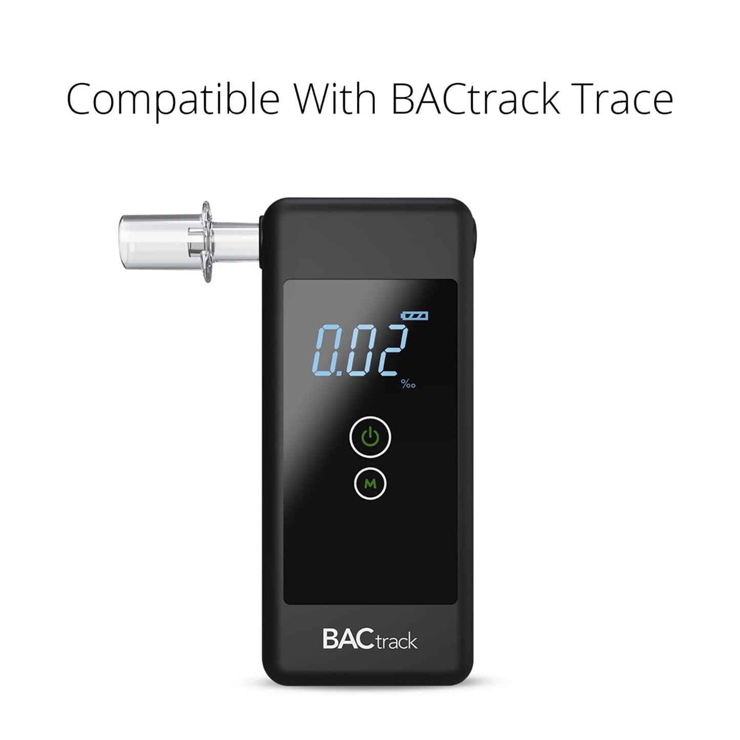 BACtrack Professional Breathalyzer Mouthpieces (20 Count) – Compatible with BACtrack S80, Trace, Scout, Element & S75
