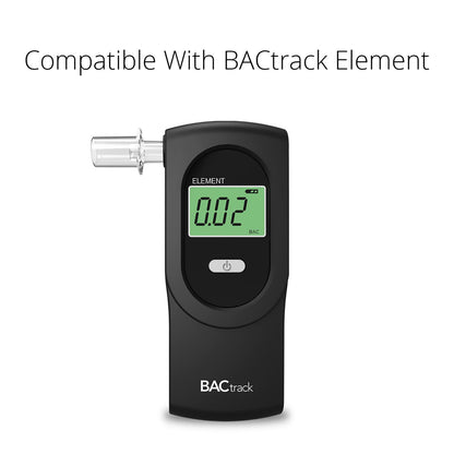 BACtrack Professional Breathalyzer Mouthpieces (20 Count) – Compatible with BACtrack S80, Trace, Scout, Element & S75