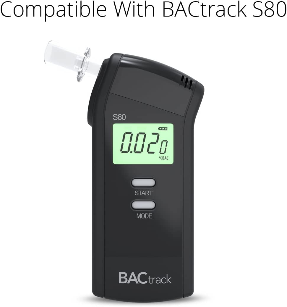 BACtrack Mouthpieces (500 Count) – Compatible with S80, Trace, Element, Scout & S75