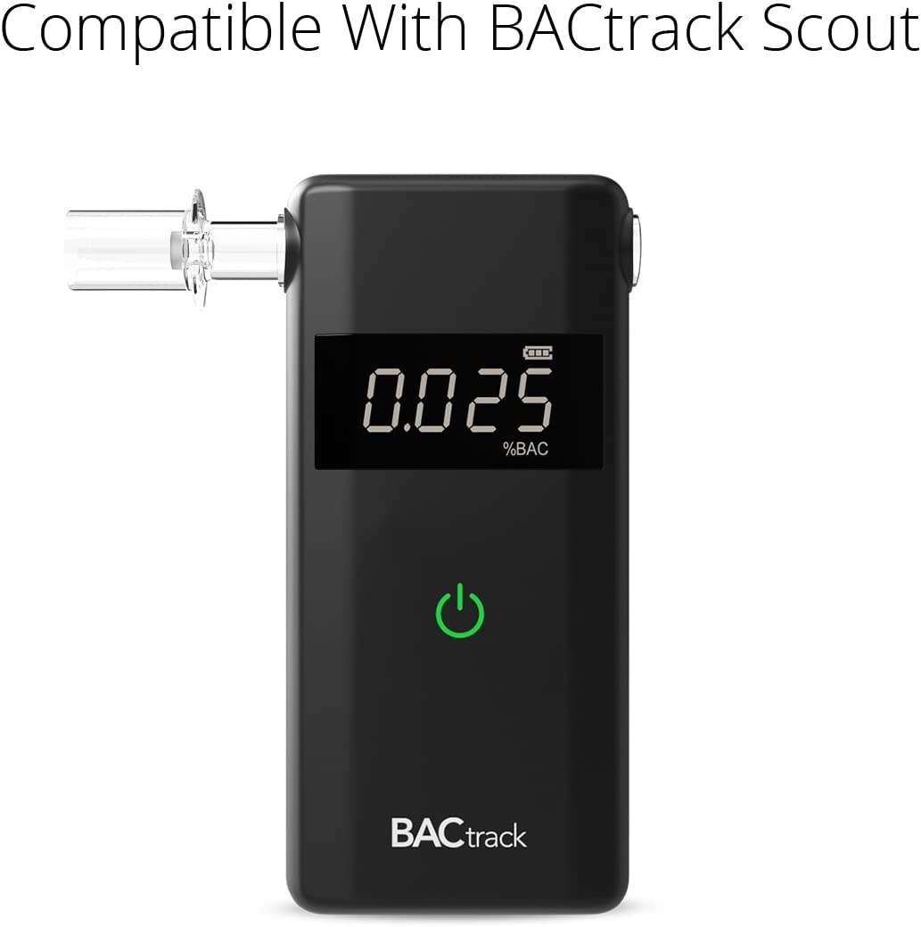BACtrack Mouthpieces (500 Count) – Compatible with S80, Trace, Element, Scout & S75