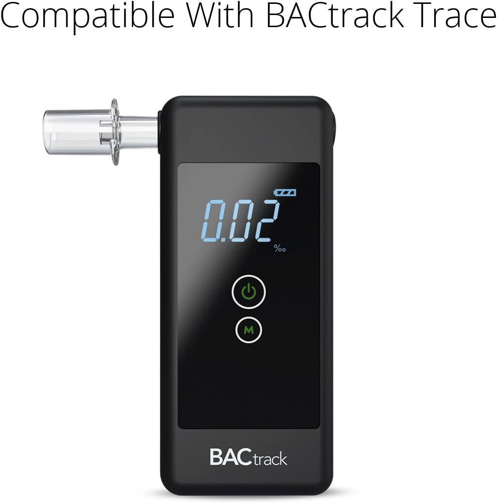 BACtrack Mouthpieces (500 Count) – Compatible with S80, Trace, Element, Scout & S75