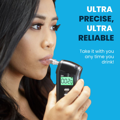 BACtrack S80 Breathalyzer (2 Pack) – Pro-Grade Accuracy, DOT/NHTSA Approved