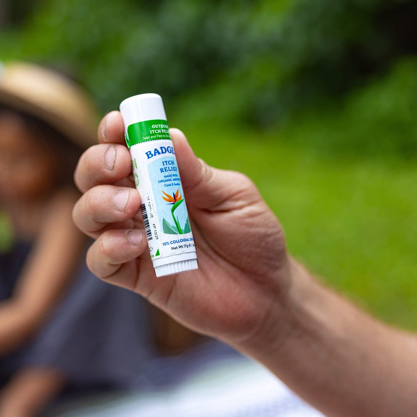 Badger Bug Bite Itch Relief Stick — Natural Anti-Itch for Bites, Poison Ivy & Rashes | 0.6 oz (2-Pack)
