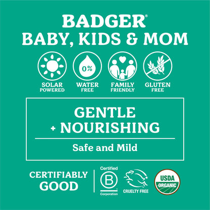 Badger Night Night Balm Chamomile & Lavender – Organic Kids Sleep Balm, 2 oz (2 Pack)