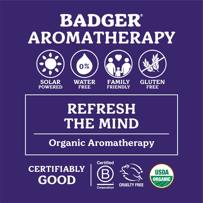 Badger Stress Soother Balm – Organic Essential Oils, Portable Stress Relief Stick