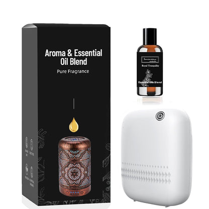 BAIESHIJI Smart Scent Air Machine — 2000 sq ft Cold Diffusion Diffuser + Roy Tranquility Oils