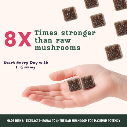 Baker's Botanics Longevity Anxiety Support Gummies | Calm, Stress Relief & Mood Balance