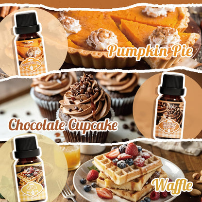 Bakery Essential Oils Gift Set – SNOWSEN Fragrance Oils for Diffuser