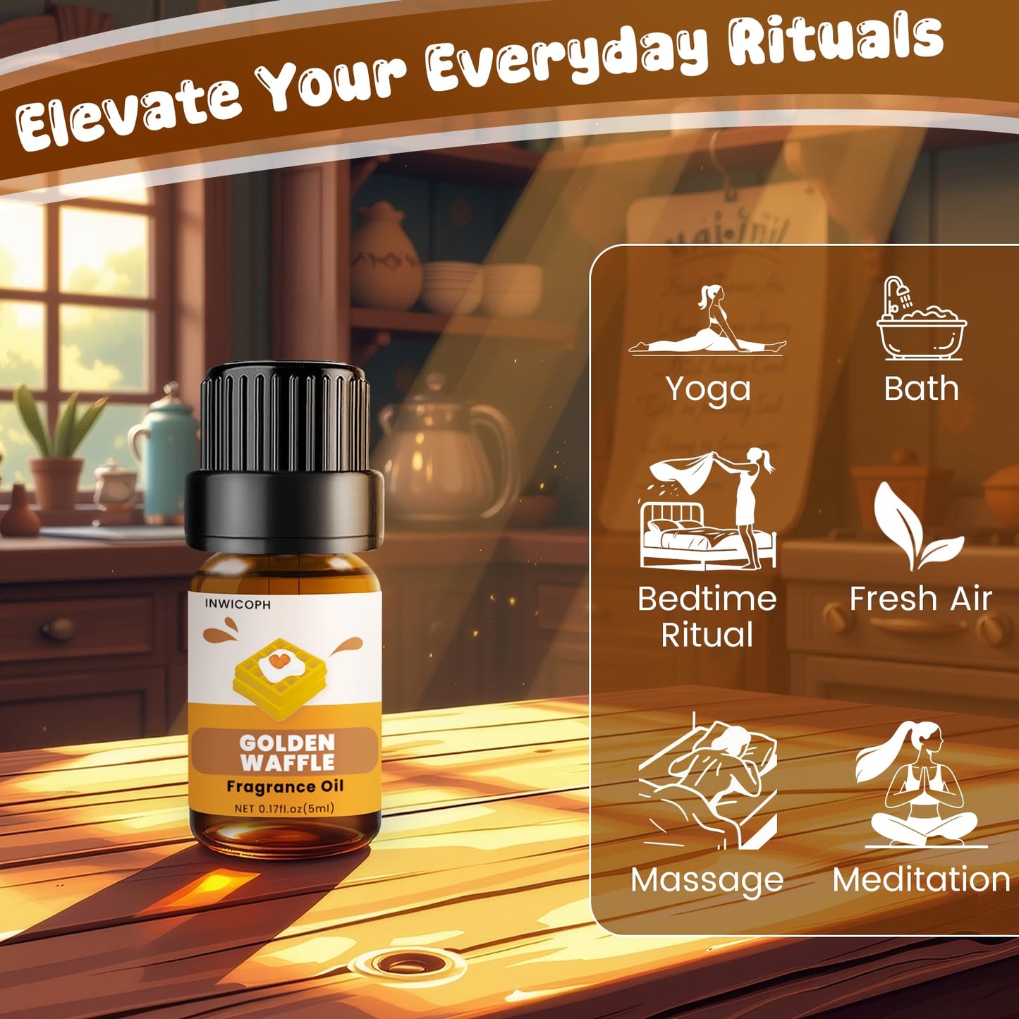 Bakery Essential Oils Set (10×5ml) – Fragrance Oils for Soap & Candle Making