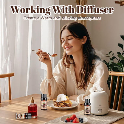 Bakery Essential Oils Set – Premium Fragrance Oils for Diffusers, Candles & Soap