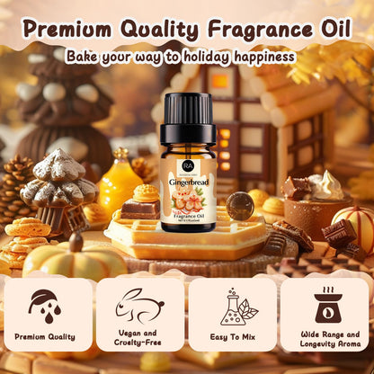 Bakery Essential Oils Set – RAINBOW ABBY Fragrance Oils for Diffusers & Candles